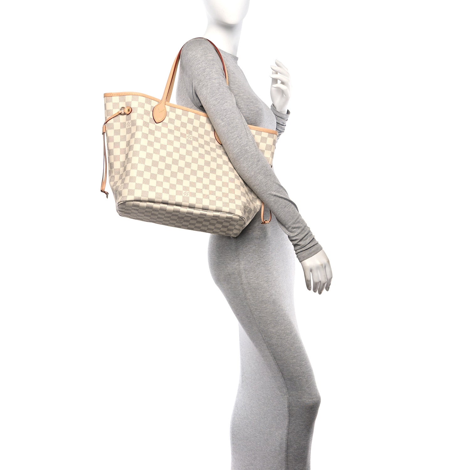 Louis Vuitton Damier Azur Neo Neverfull MM 2 of 11