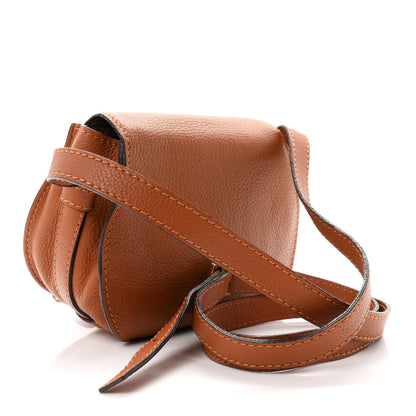 Chloe Calfskin Mini Marcie Round Crossbody Bag Tan 3 of 10