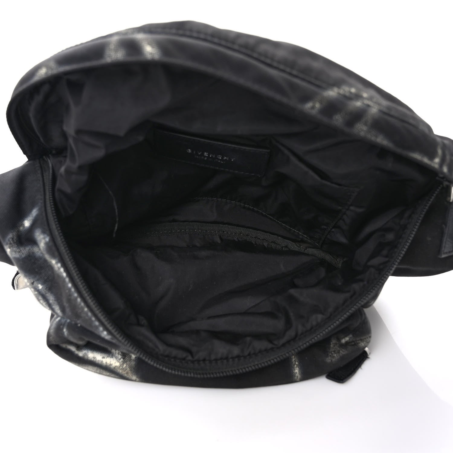 Givenchy X CHITO Nylon Graffiti Effect Essential U 4G Belt Bag Black 5 of 11