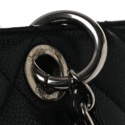 Chanel Caviar Quilted XL Grand Shopping Tote GST Black 12 of 12