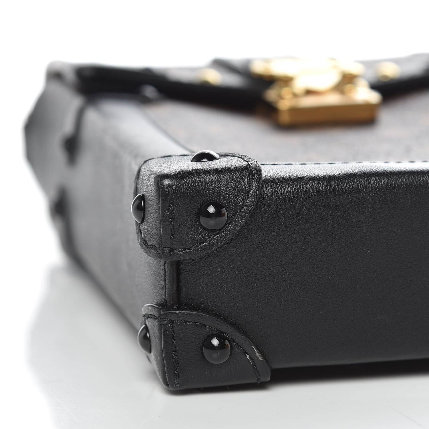 Louis Vuitton Monogram Pochette Trunk Verticale Black 7 of 10