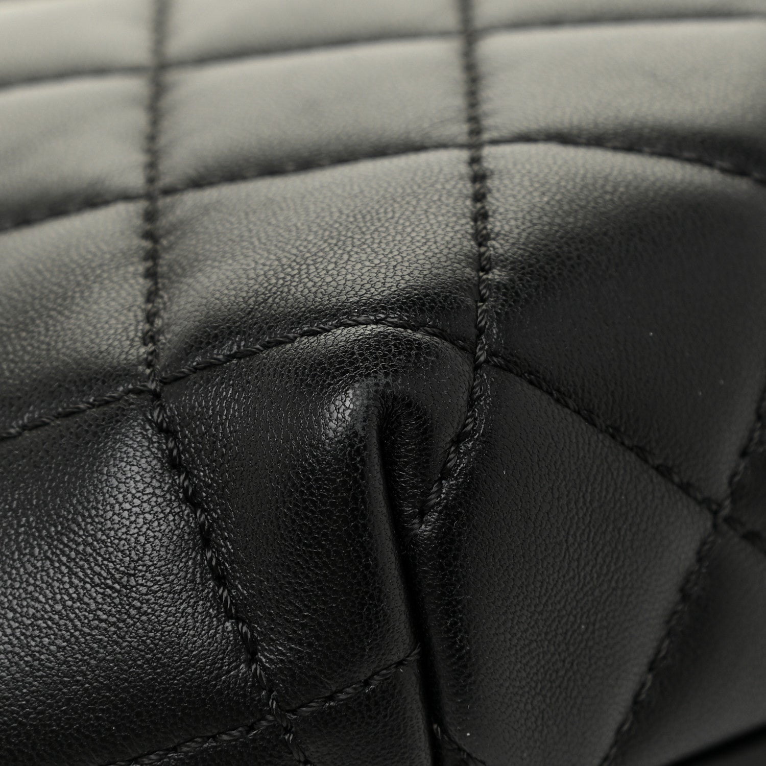 Chanel Lambskin Quilted Large Daily Supple Flap Black 14 of 20