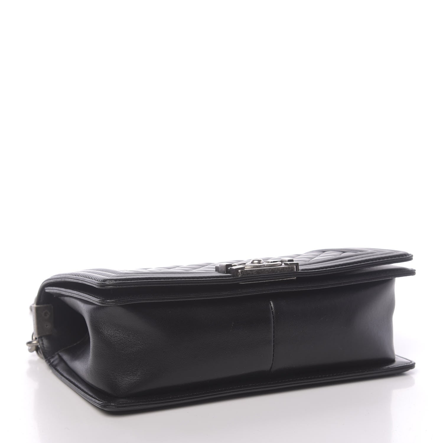 Chanel Calfskin Quilted Medium Boy Flap Black 4 of 14