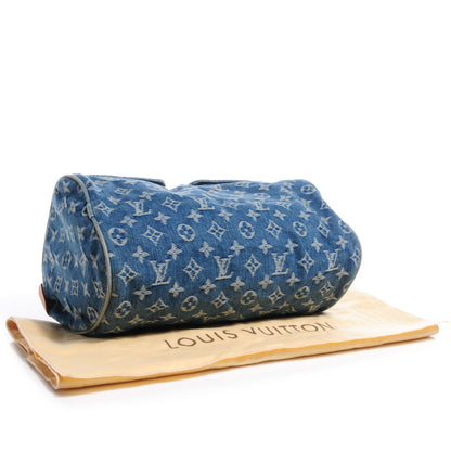 Louis Vuitton Monogram Denim Neo Speedy Blue 4 of 7