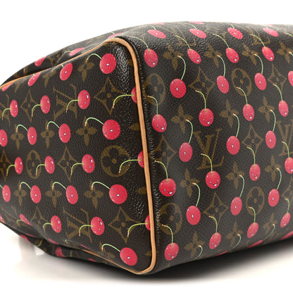 Louis Vuitton Monogram Cerises Speedy 25 10 of 12