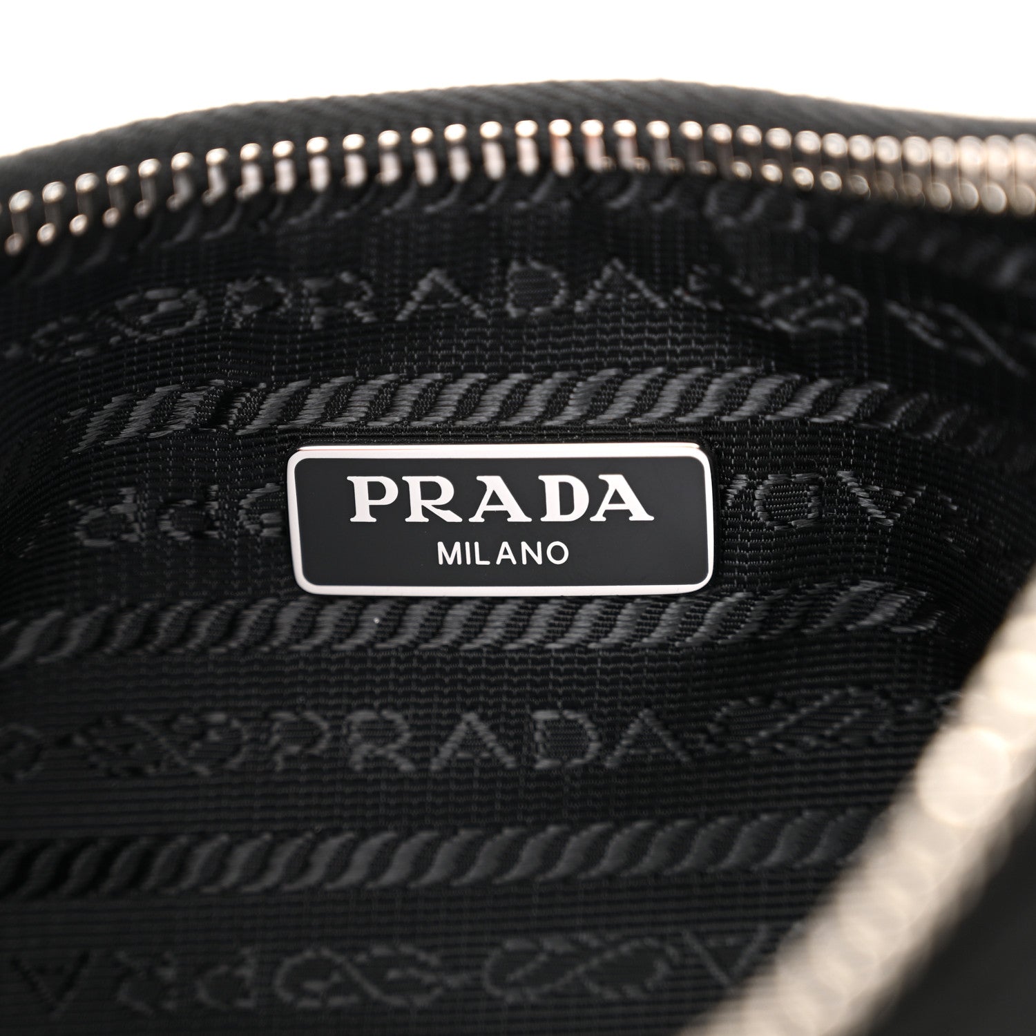 Prada Nylon Re-Edition 2005 Shoulder Bag Black 6 of 10
