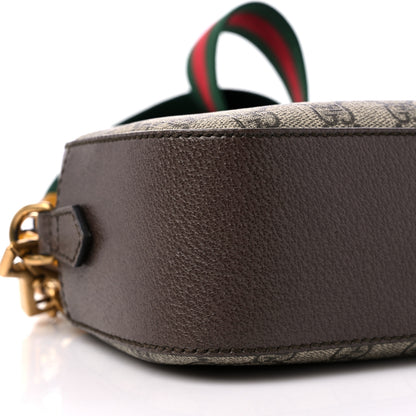 Gucci GG Supreme Monogram Web Neo Vintage Shoulder Bag Beige New Acero Crop 8 of 9