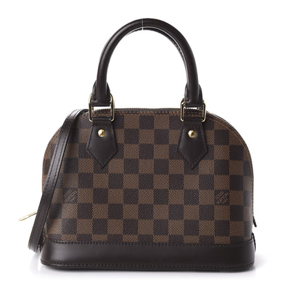 Louis Vuitton Damier Ebene Alma BB 1 of 10