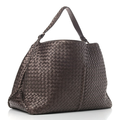 Bottega Veneta Cervo Intrecciato Shoulder Bag Brown 2 of 7