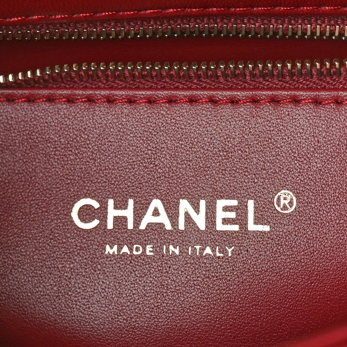 Lambskin Quilted Small Trendy CC Flap Dual Handle Bag Red