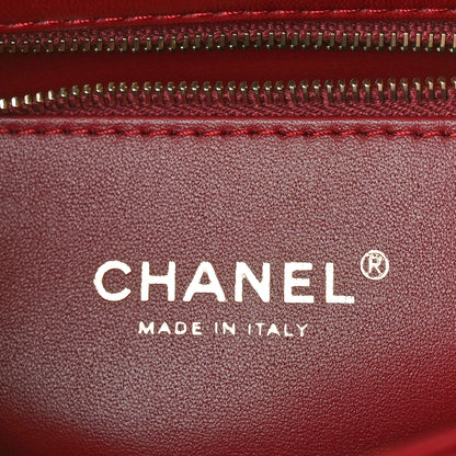 Chanel Lambskin Quilted Small Trendy CC Flap Dual Handle Bag Red 6 of 10
