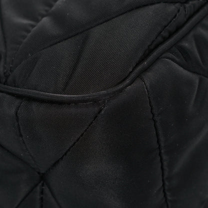 Prada Re-Nylon Quilted Padded Flap Shoulder Bag Black 9 of 10