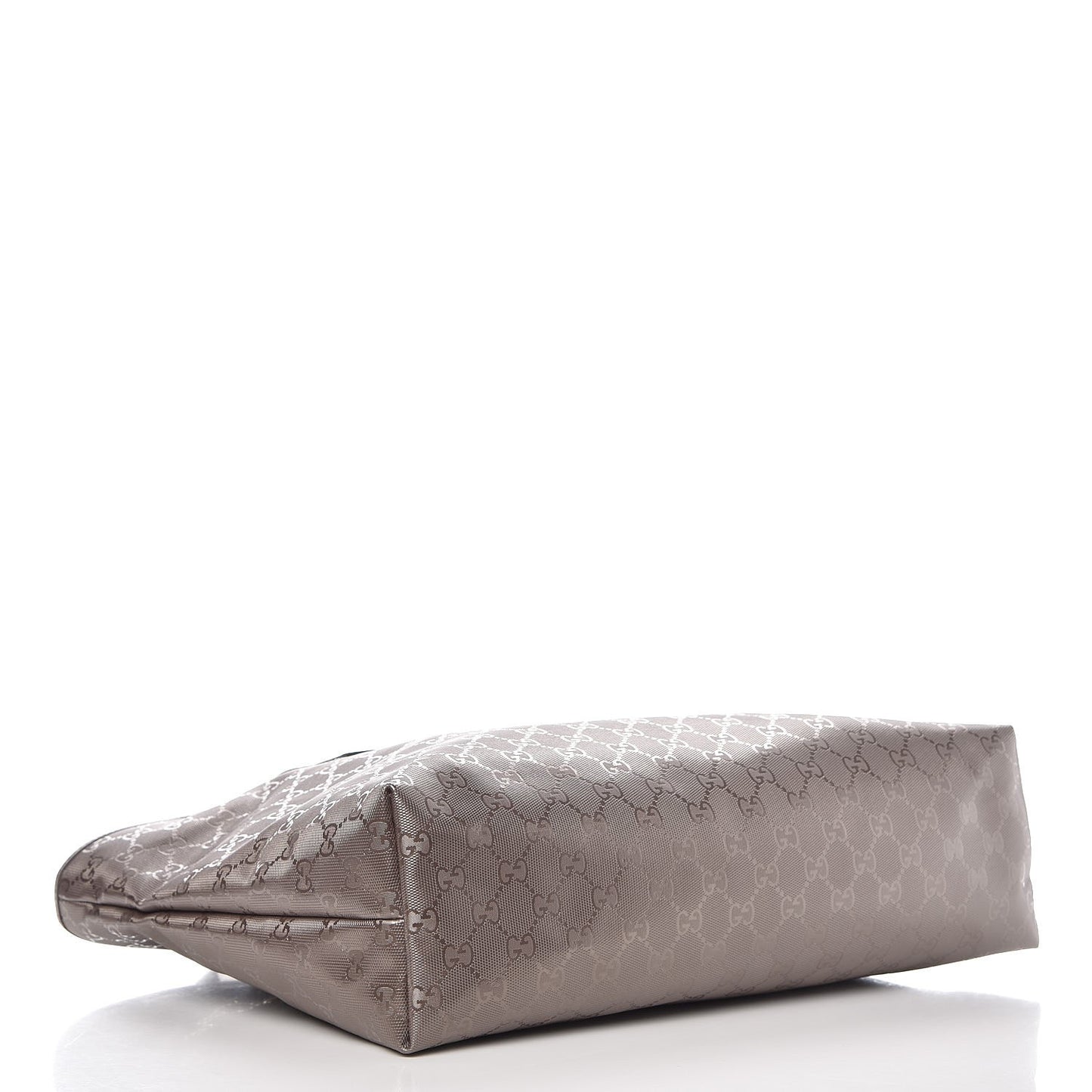 Imprime Monogram Medium Zippered Shopping Tote Pewter