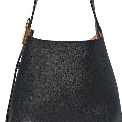 Louis Vuitton Grained Calfskin Low Key Hobo PM Black 7 of 9