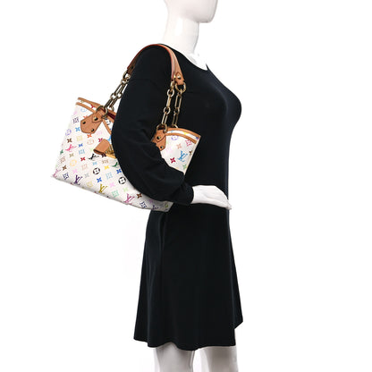 Louis Vuitton Monogram Multicolor Annie GM White 2 of 8