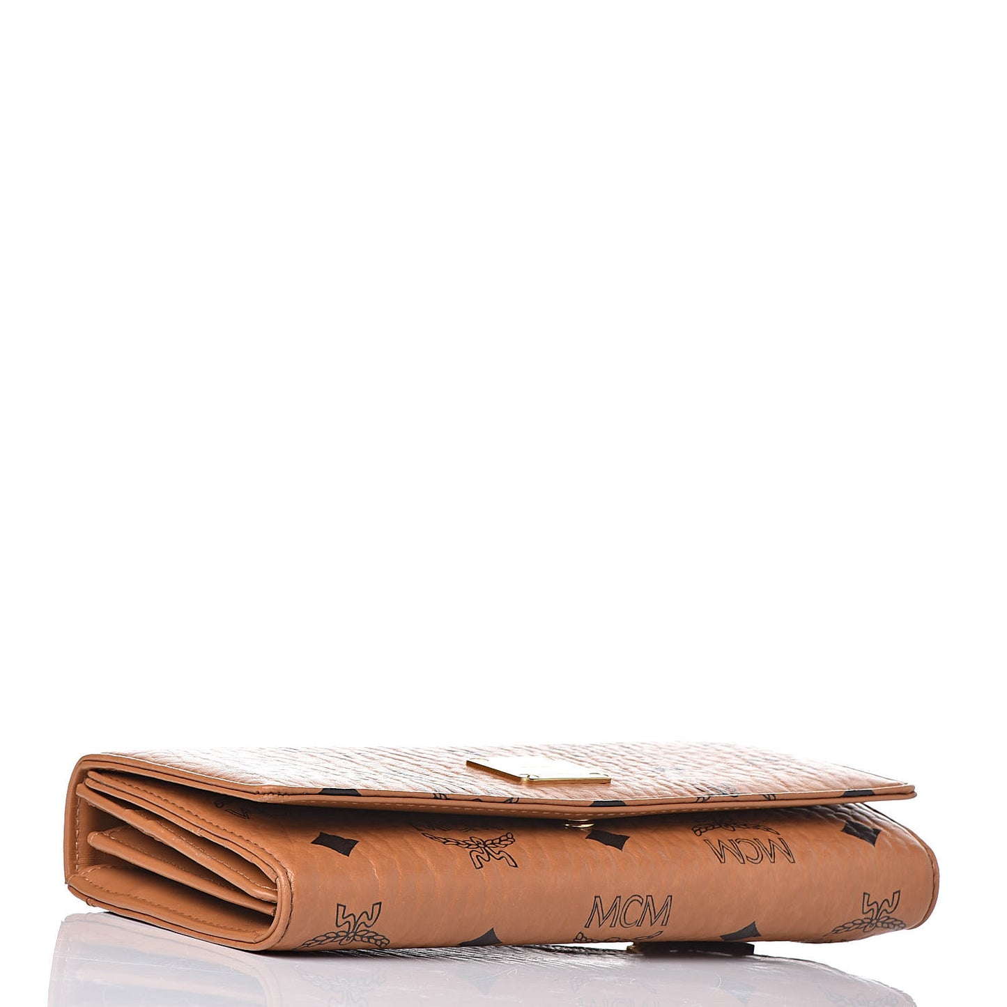 Visetos Heritage Continental Flap Wallet Cognac
