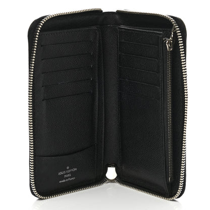 Louis Vuitton Epi Zippy Compact Wallet Black 5 of 8