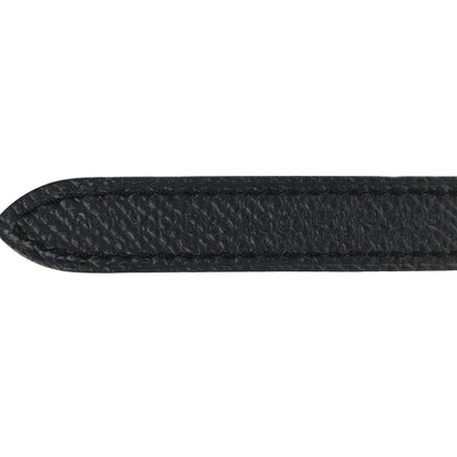 Hermes Epsom Swift 13mm Belt Strap 85 34 Black Rouge Casque 5 of 5