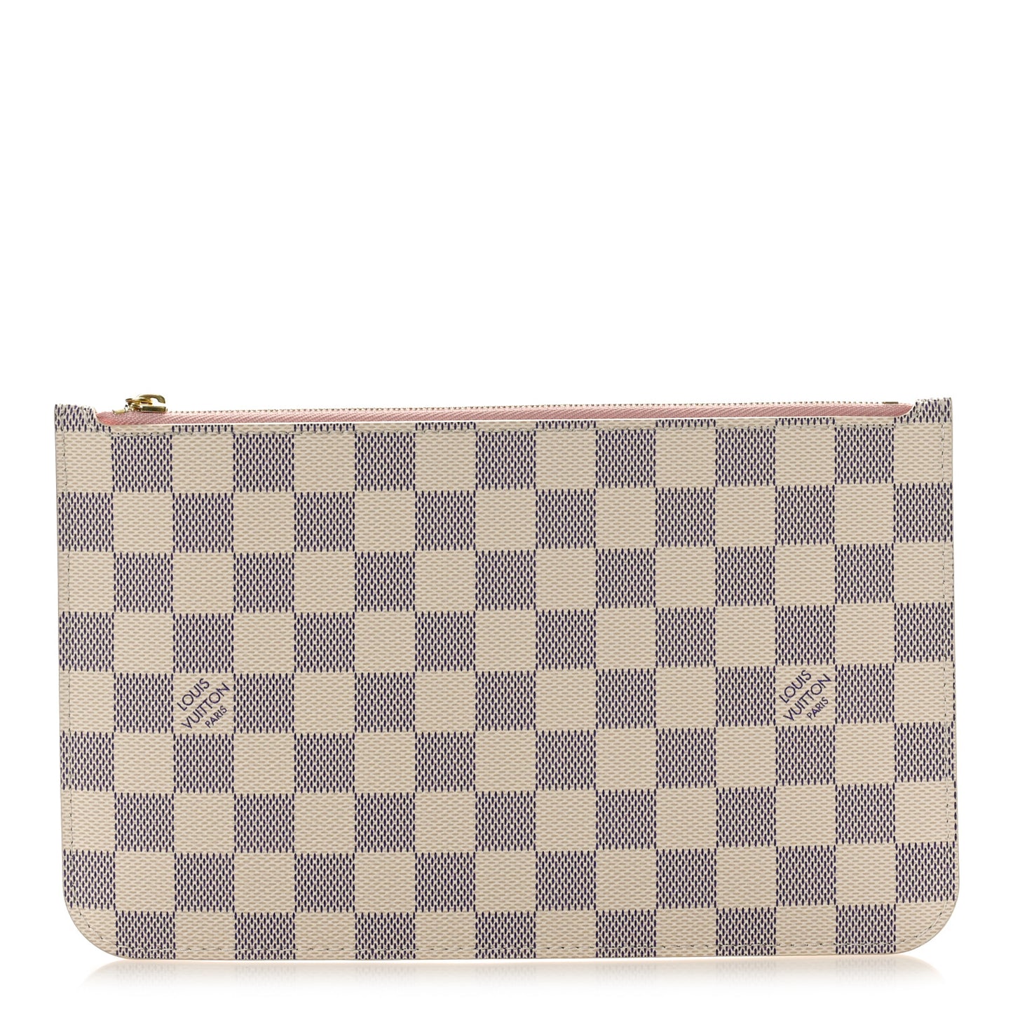 Damier Azur Neverfull MM GM Pochette Rose Ballerine