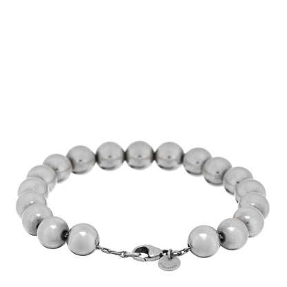 Tiffany Sterling Silver 10mm HardWear Ball Bracelet 2 of 3
