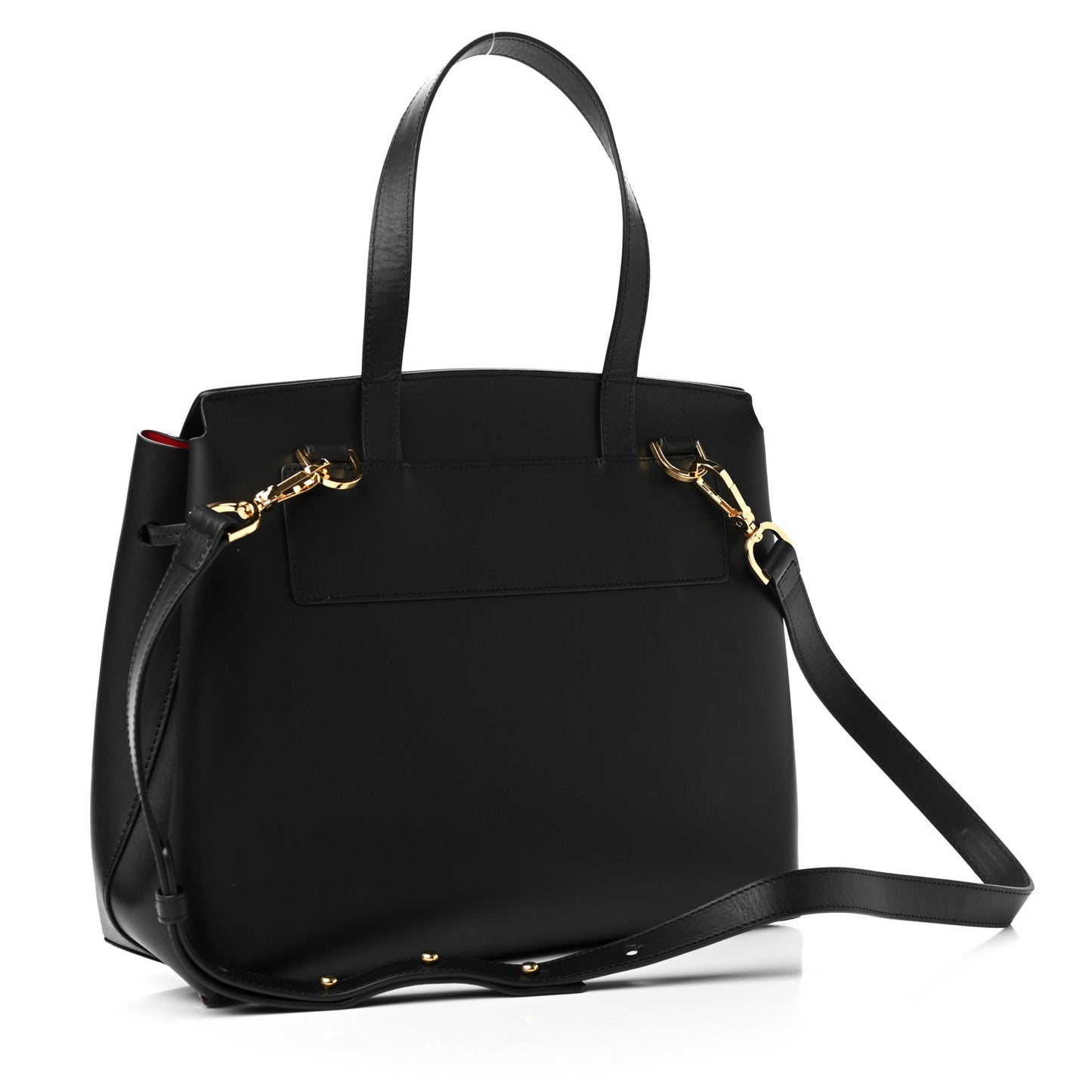 Calfskin Lady Bag Black Flamma