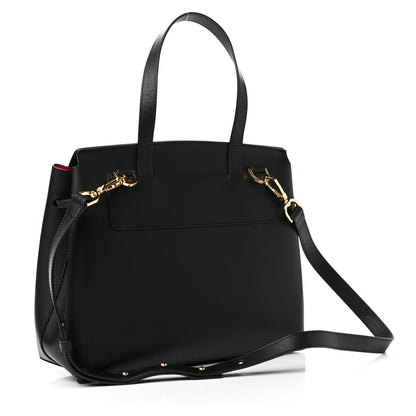 Mansur Gavriel Calfskin Lady Bag Black Flamma 3 of 9