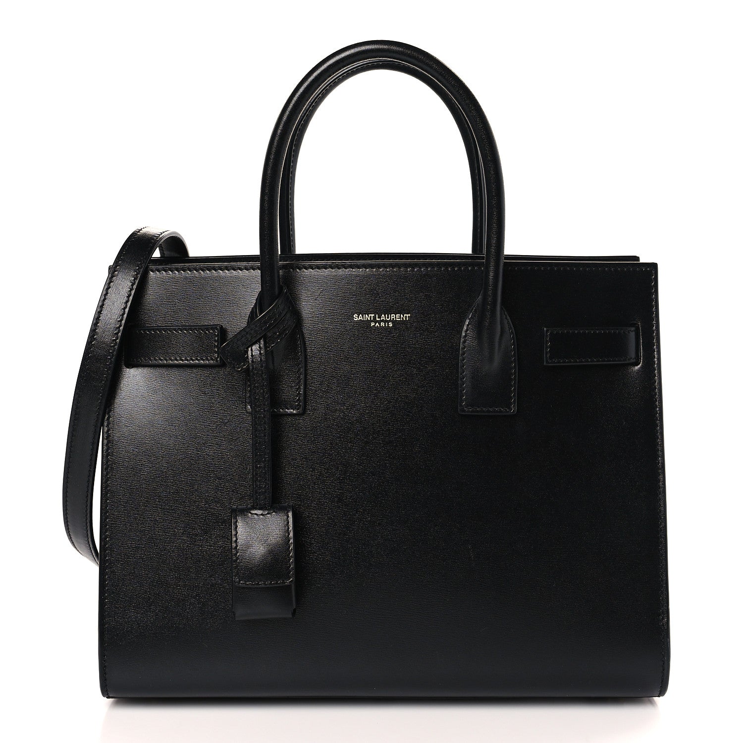 Saint Laurent Calfskin Baby Sac De Jour Black 2 of 9