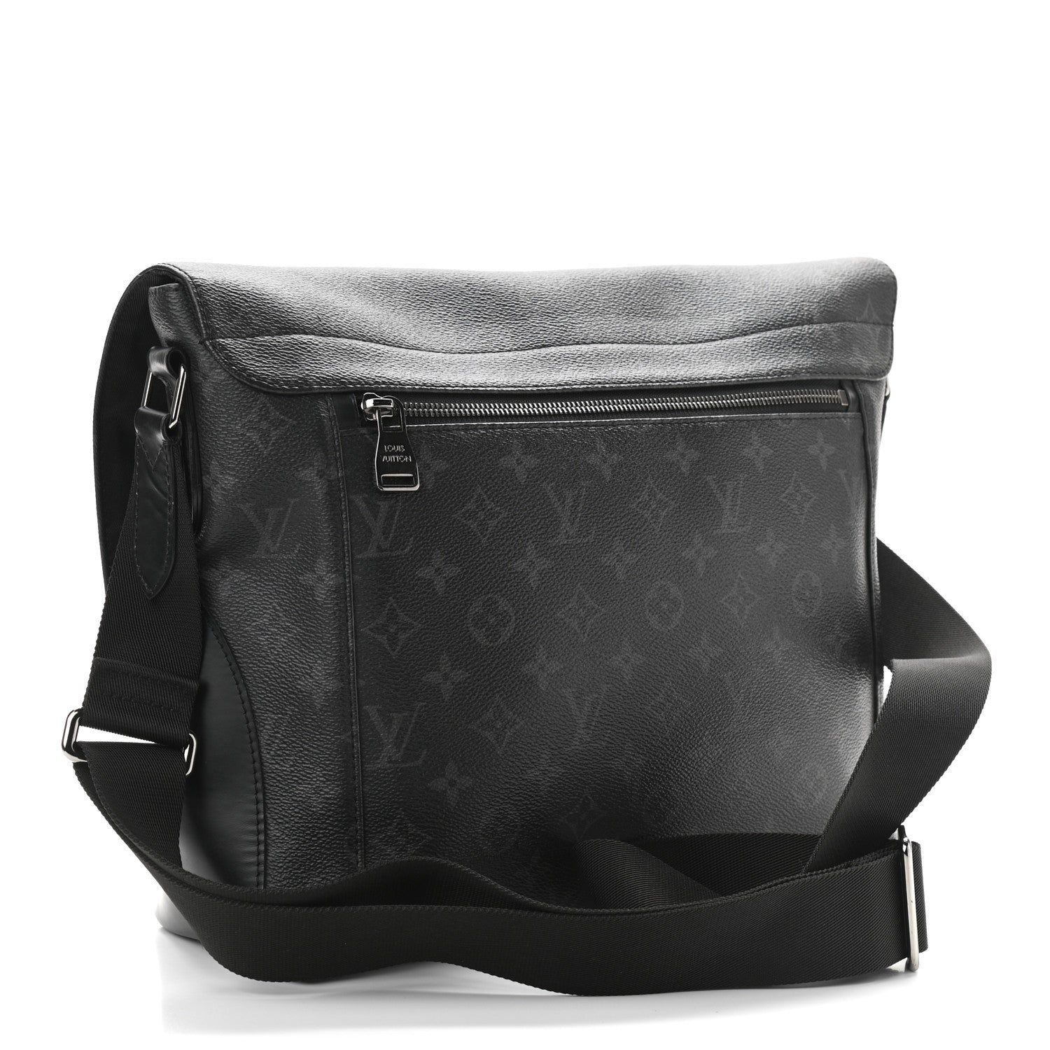 Louis Vuitton Monogram Eclipse Explorer MM Black 3 of 13