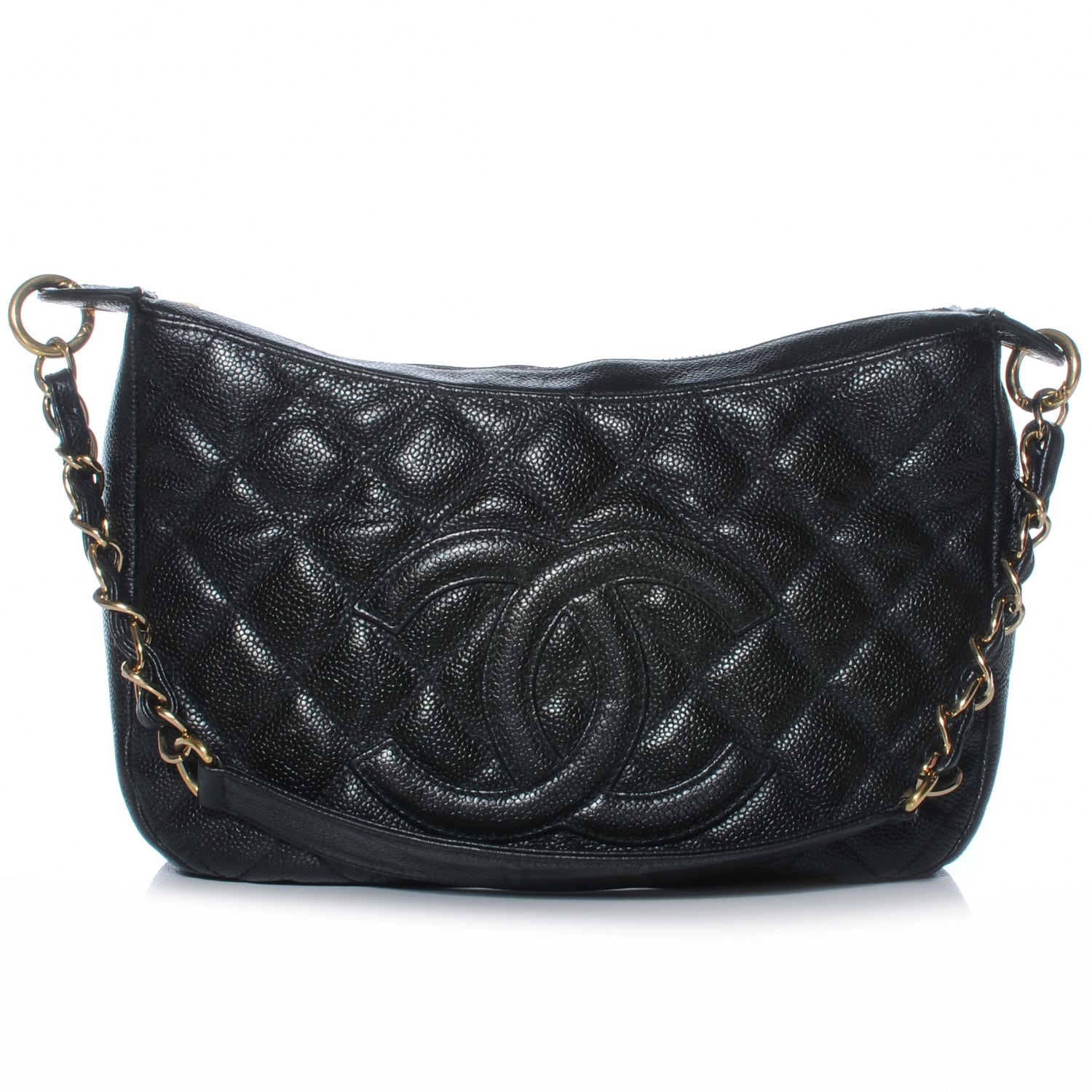 Chanel Caviar Quilted Hobo Black 1 of 7
