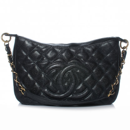 Chanel Caviar Quilted Hobo Black 1 of 7