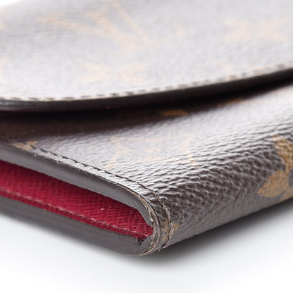 Louis Vuitton Monogram Emilie Wallet Fuchsia 5 of 10