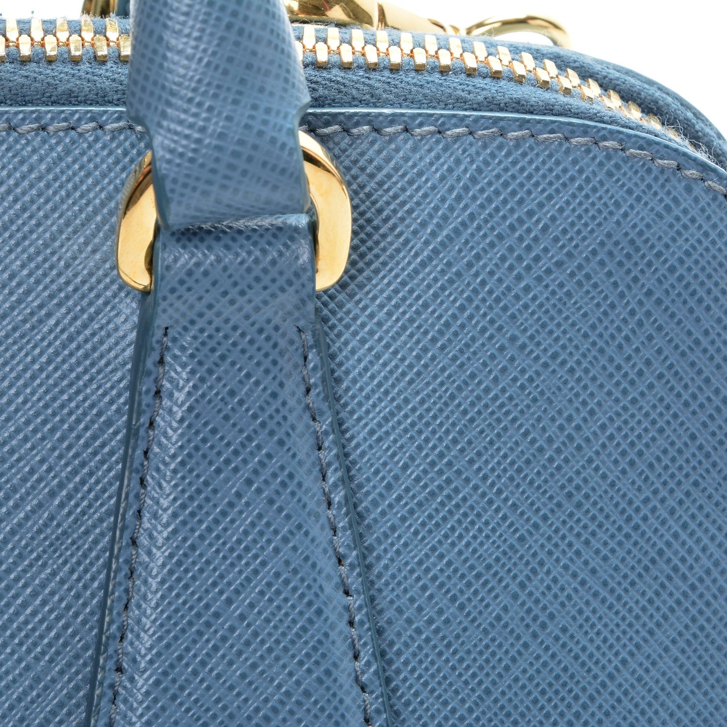 Prada Saffiano Lux Small Promenade Tote Aviazione 8 of 10