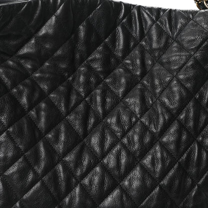 Chanel Calfskin Quilted Medium Chain Me Hobo Black 8 of 10