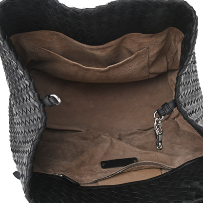Bottega Veneta Nappa Intrecciato Medium Seamless Tote Black 5 of 9