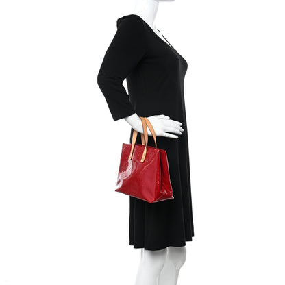 Louis Vuitton Vernis Reade PM Rouge 2 of 9