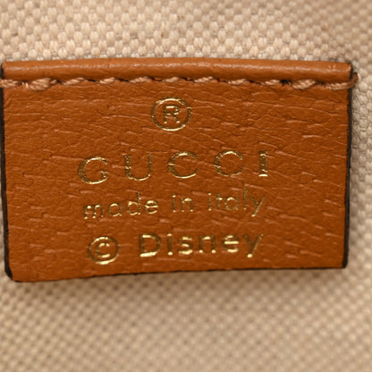 Gucci X DISNEY Mini Vintage GG Supreme Monogram Mickey Mouse Round Shoulder Bag Beige Vintage Sun Oil 6 of 11