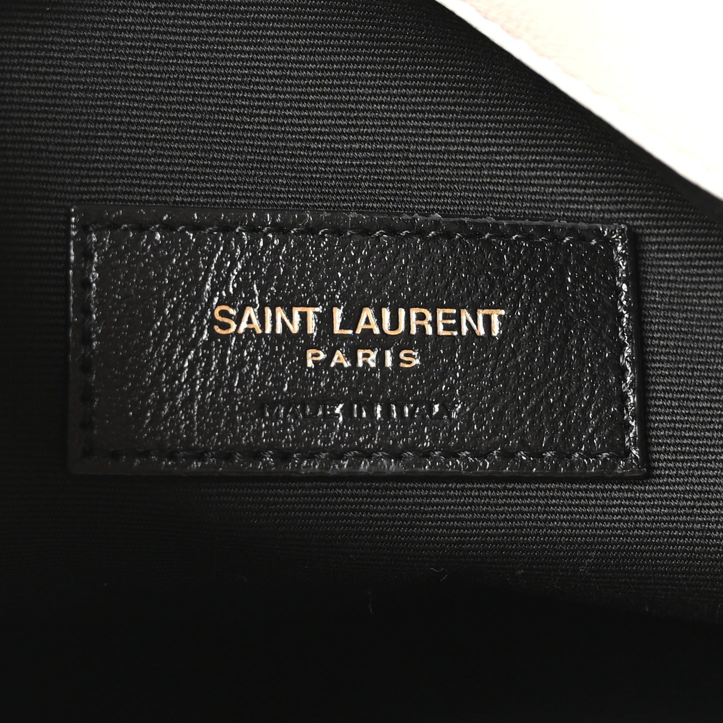 Lambskin Matelasse Monogram Large Jamie 4.3 Pochon Crema Soft