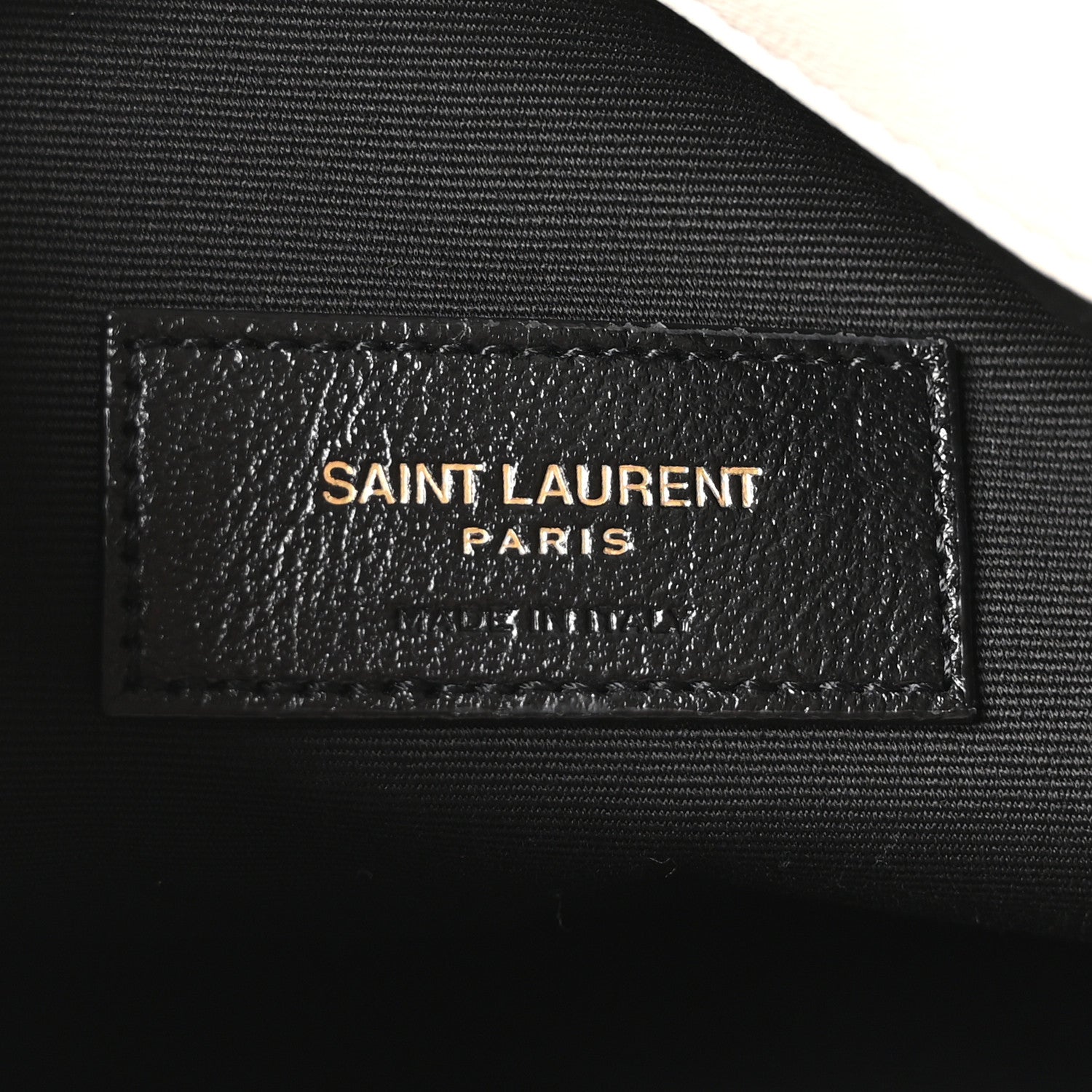 Saint Laurent Lambskin Matelasse Monogram Large Jamie 4.3 Pochon Crema Soft 7 of 11