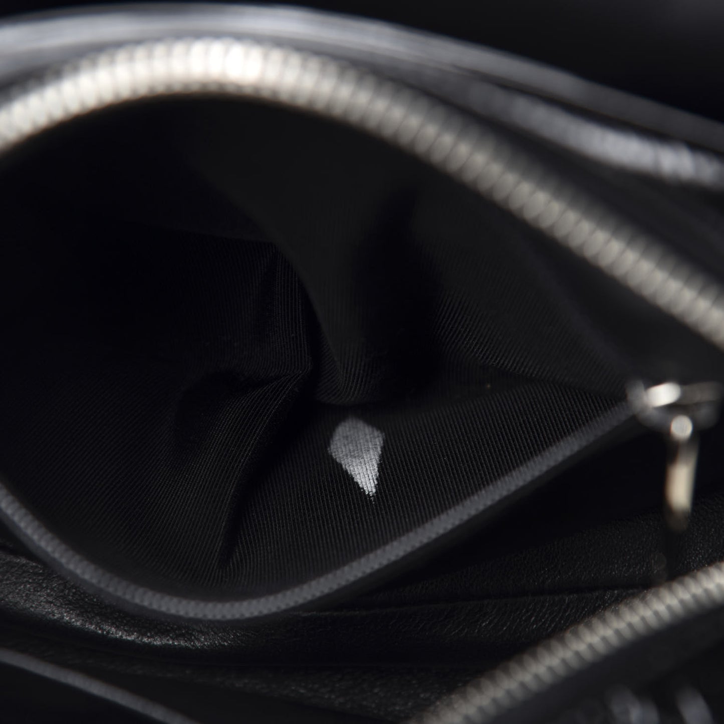 Distressed Patent Quilted Single Flap Bag Black
