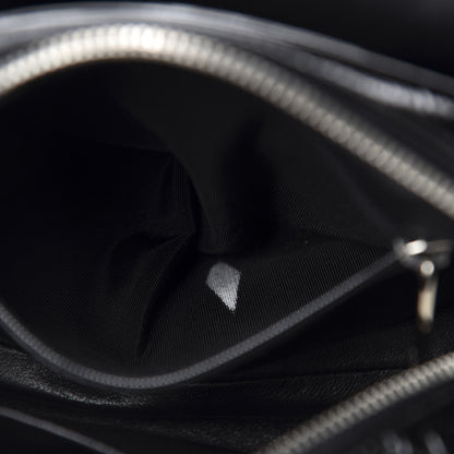 Chanel Distressed Patent Quilted Single Flap Bag Black 8 of 11