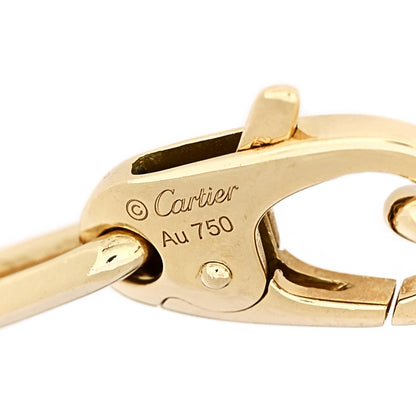 Cartier 18K Yellow Gold Santos de Cartier Link Chain Bracelet 4 of 6