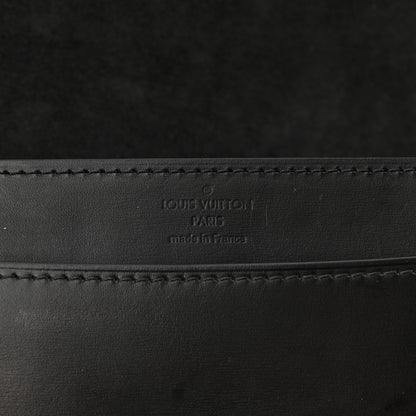 Louis Vuitton Calfskin Chain Louise GM NM Black 6 of 12