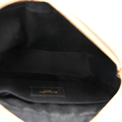 Saint Laurent Calfskin Matelasse Monogram Lou Camera Bag Dark Beige 4 of 10