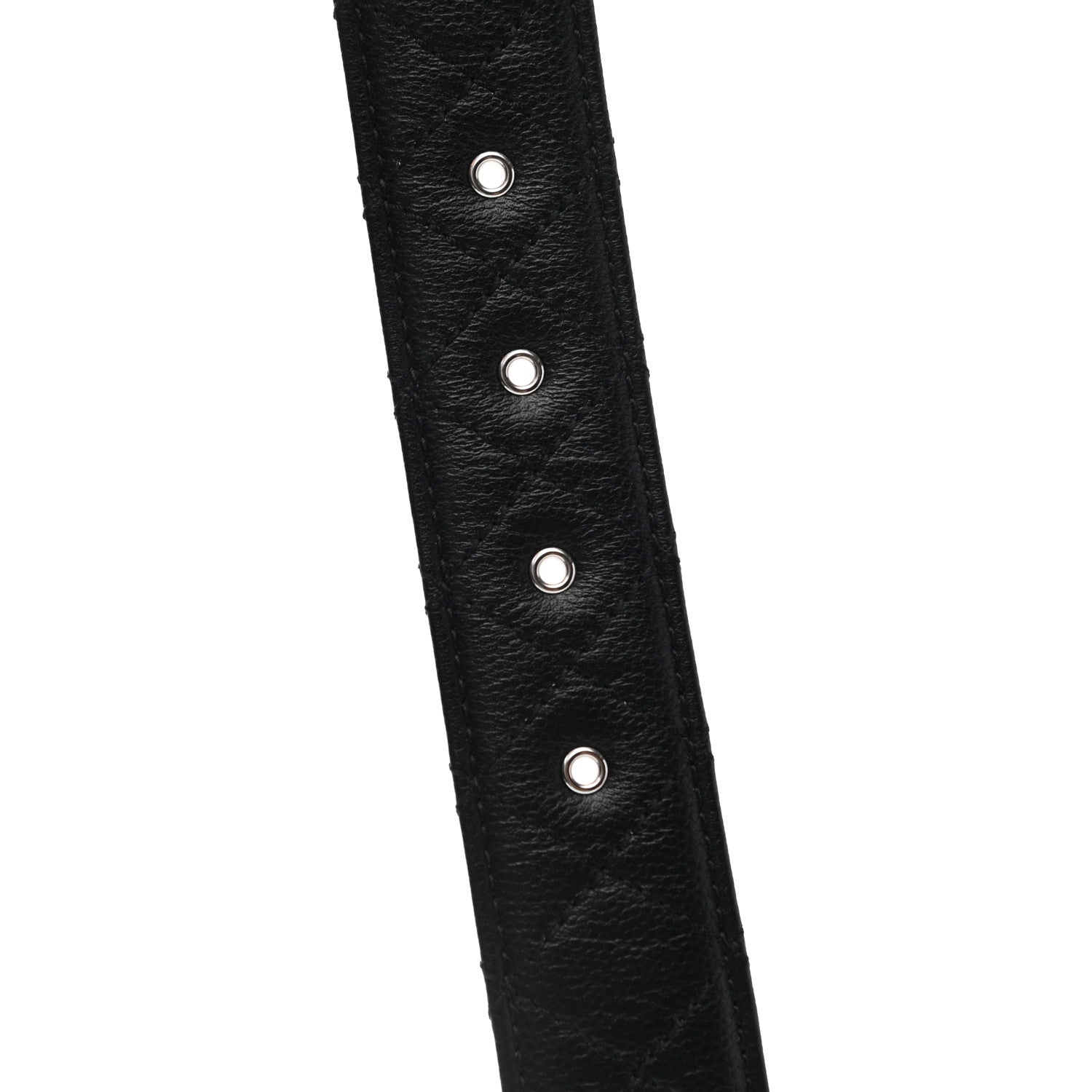 Chanel Caviar Quilted CC Chain Belt 85 34 Black 6 of 8