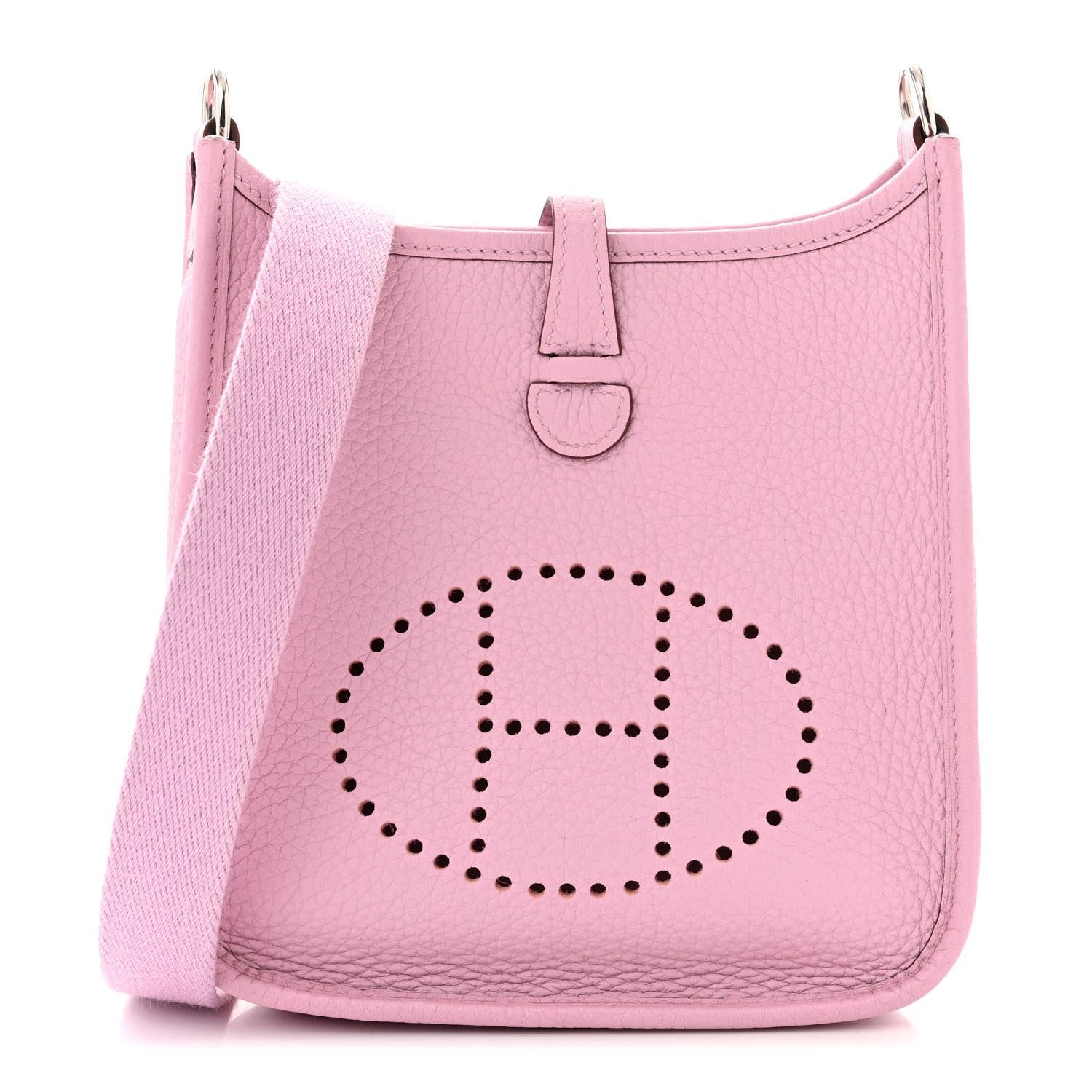 Hermes Taurillon Clemence Evelyne TPM Mauve Sylvestre 1 of 11