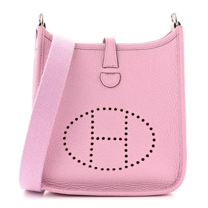 Hermes Taurillon Clemence Evelyne TPM Mauve Sylvestre 1 of 11