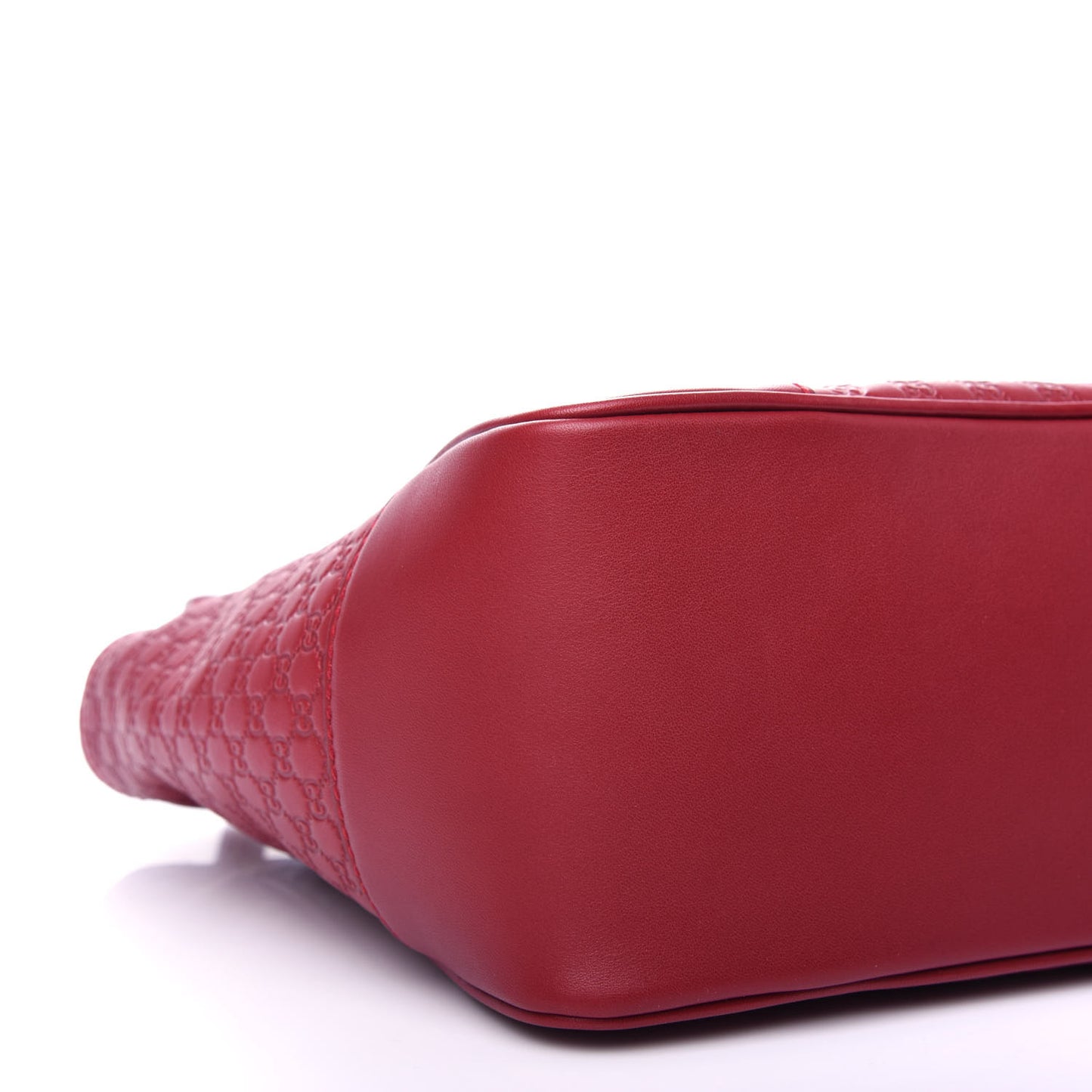 Microguccissima Small Bree Tote Red