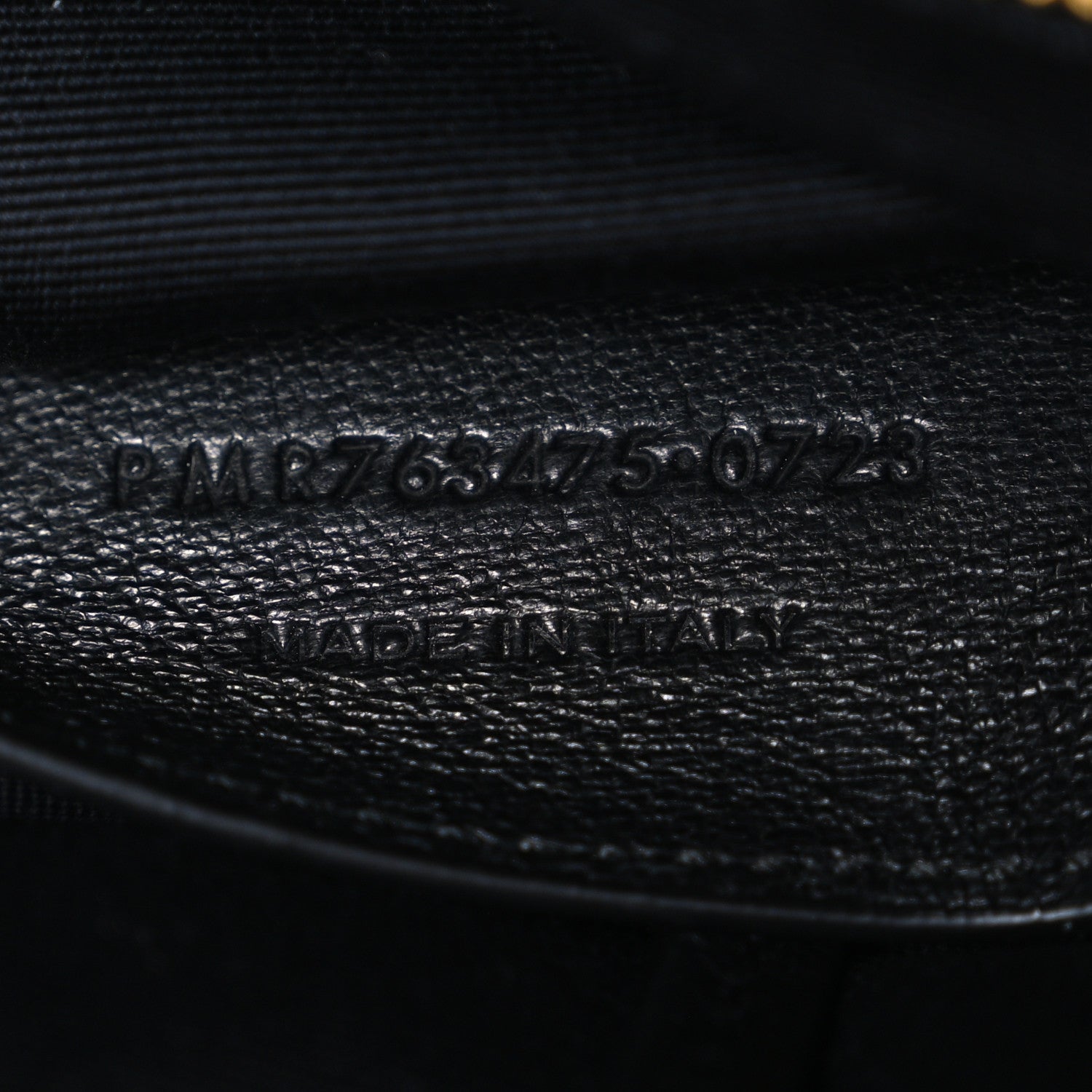 Saint Laurent Lambskin Matelasse Monogram Small Jamie 4.3 Black 7 of 12