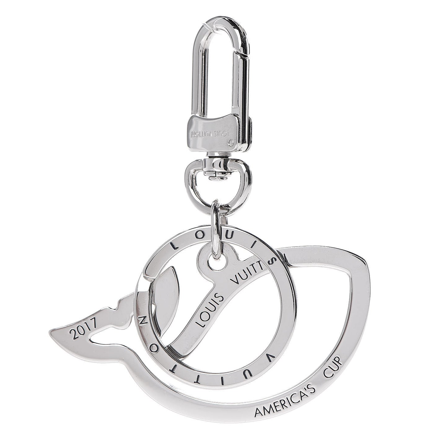 Americas Cup Tropicoral Whale Bag Charm Key Holder