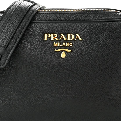 Prada Vitello Phenix Camera Bag Black 9 of 12